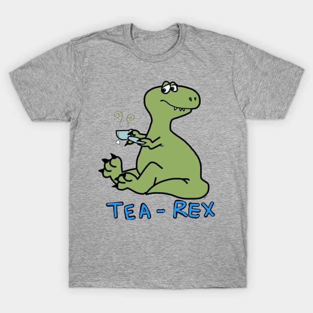 Tea-Rex T-Shirt by wolfmanjaq